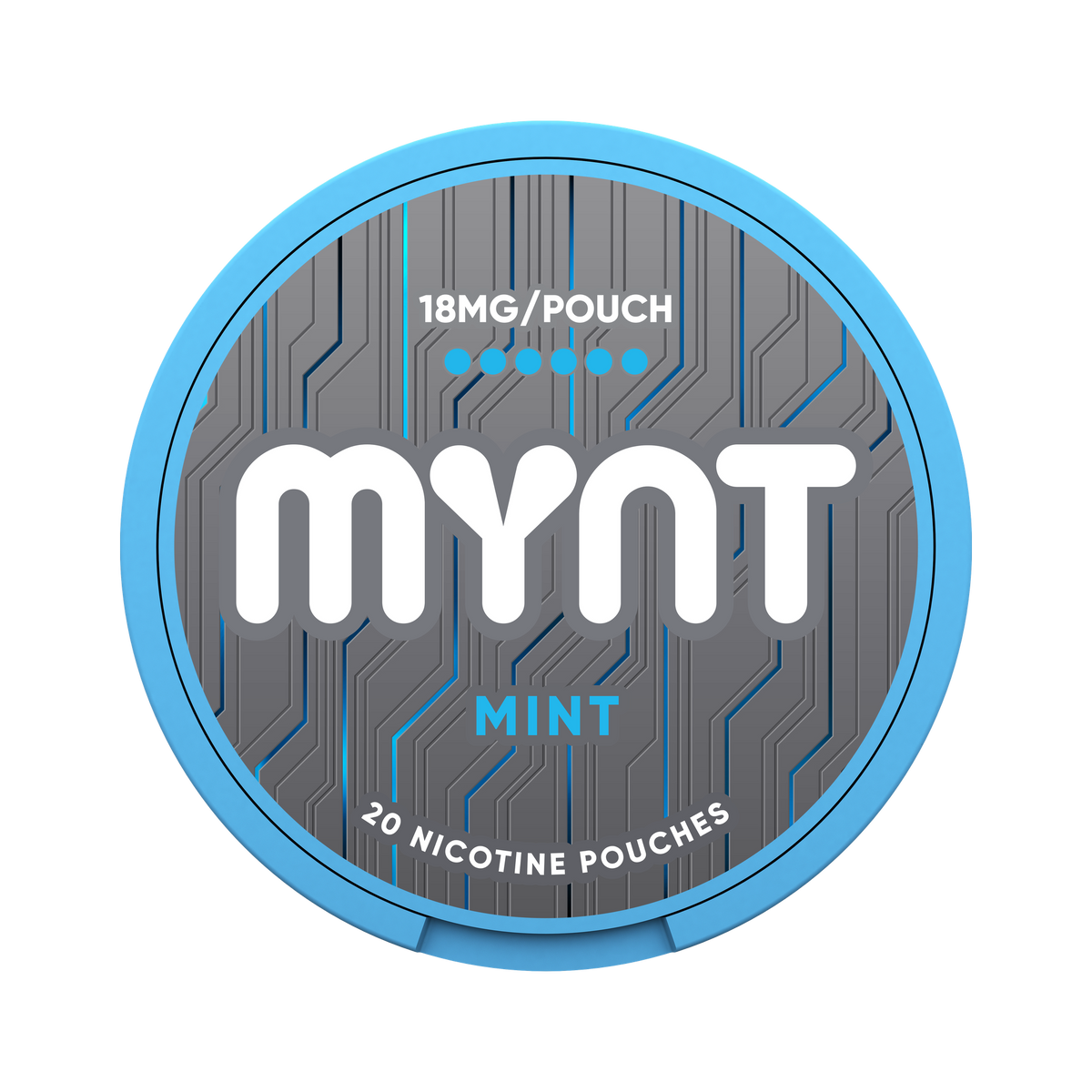 MYNT Mint 18 mg can, front