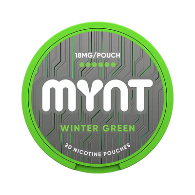 MYNT Winter Green 18 mg can, front