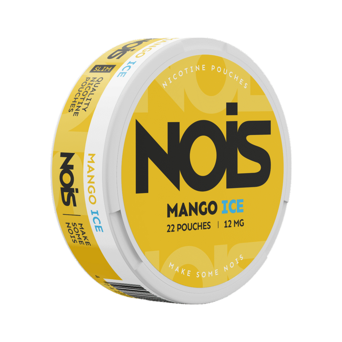 NOIS Mango Ice 12 mg can, front