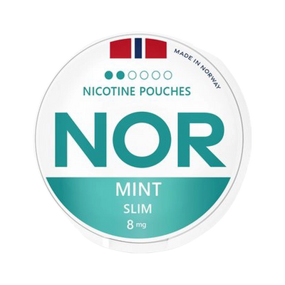 NOR Mint Slim | Bäst före: 09/09/2026 can, front
