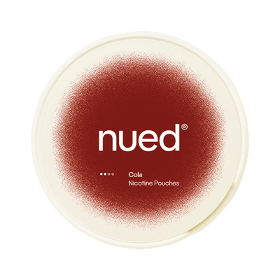 nued Cola can, front
