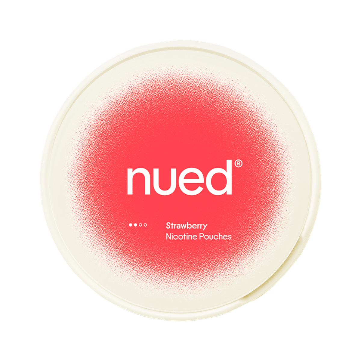 nued Strawberry can, front