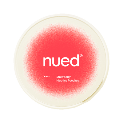 nued Strawberry can, front