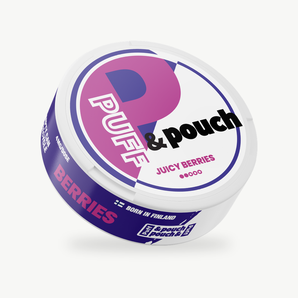 Puff & Pouch Juicy Berries 4mg