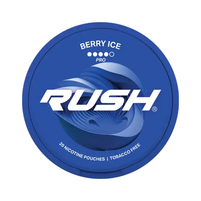 RUSH Berry Ice (Outlet) | Bäst före: 28/01/2026 can, front