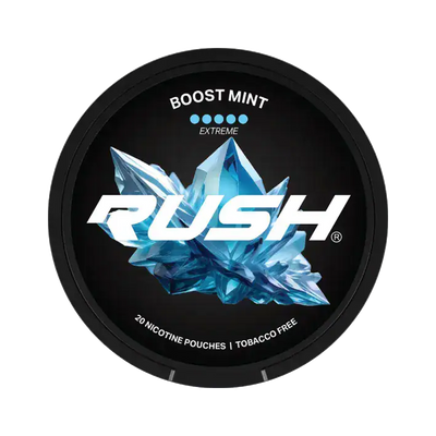 RUSH Boost Mint Extreme (Outlet) | Bäst före: 27/01/2026 can, front