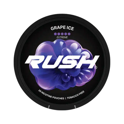 RUSH Grape Ice Extreme (Outlet) | Bäst före: 29/01/2026 can, front