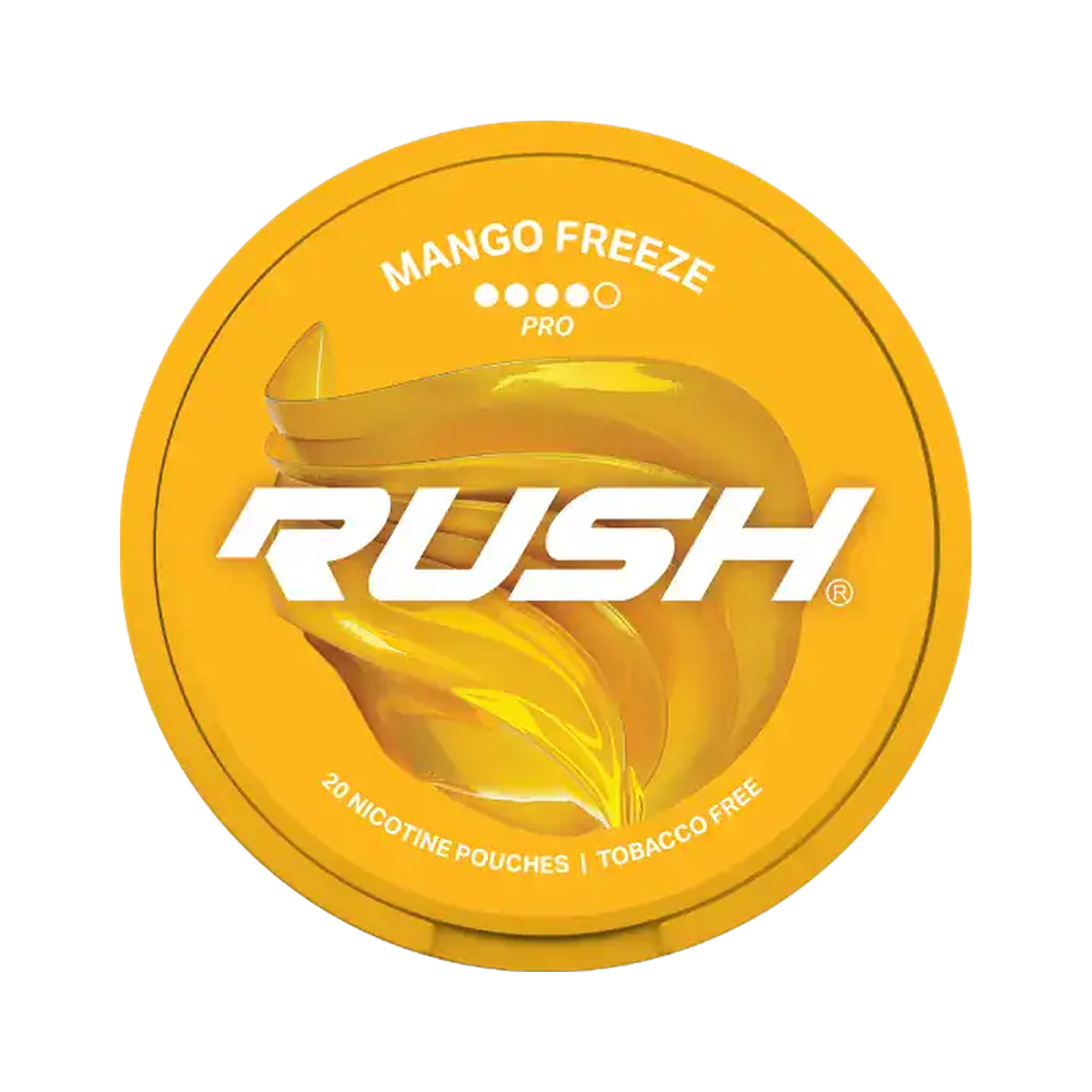 RUSH Mango Freeze (Outlet) | Bäst före: 28/01/2026 can, front