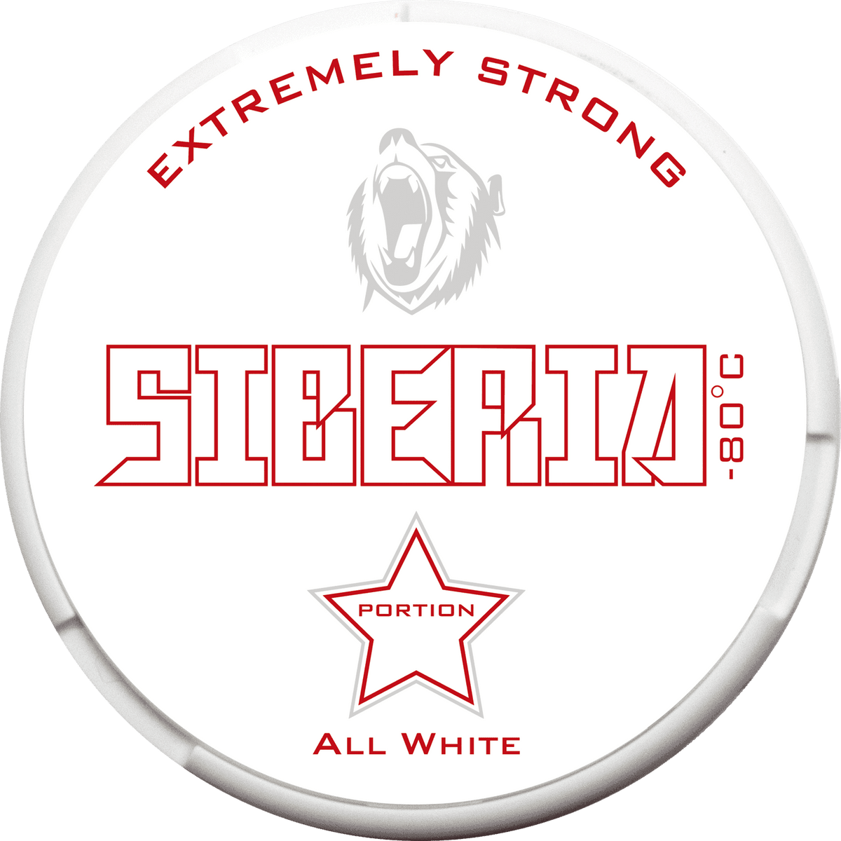 Siberia -80 All White Portion
