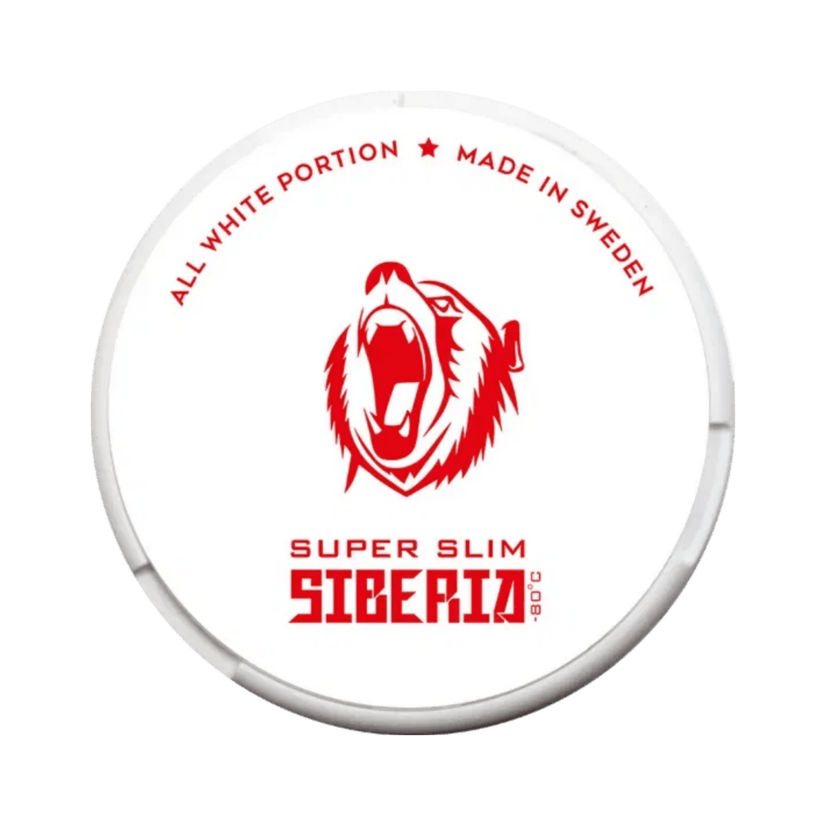 SIBERIA - Super Slim can, front