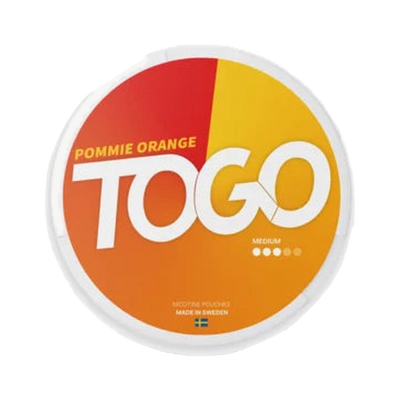 TOGO Pommie Orange | Bäst före: 30/10/2026 can, front
