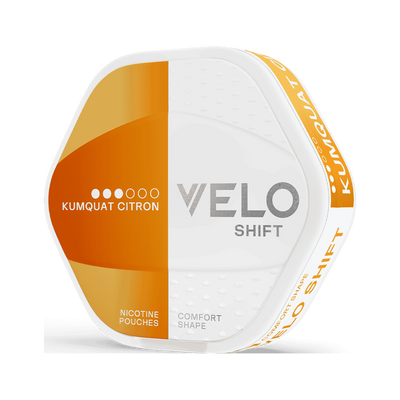 VELO Shift Kumquat Citron nikotinpåsar, dosa (3D)