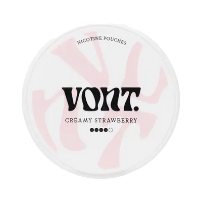 VONT Creamy Strawberry Strong | Bäst före: 05/05/2026 can, front