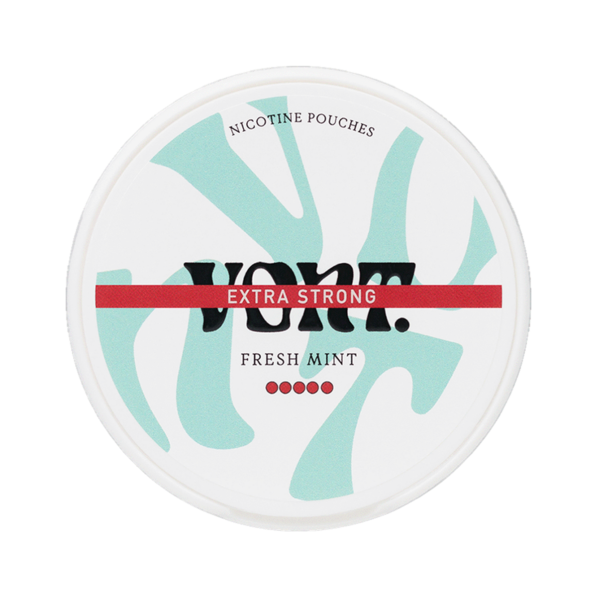VONT Fresh Mint Extra Strong can, front