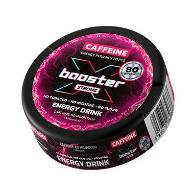 X-BOOSTER Energy Drink Koffein | Bäst före: 24/04/2026 can, front
