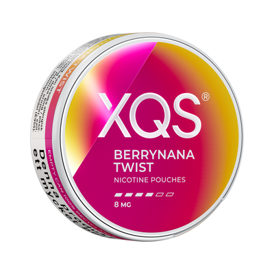 XQS Berrynana Twist 8mg can, right side