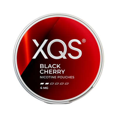 XQS Black Cherry Light can, front