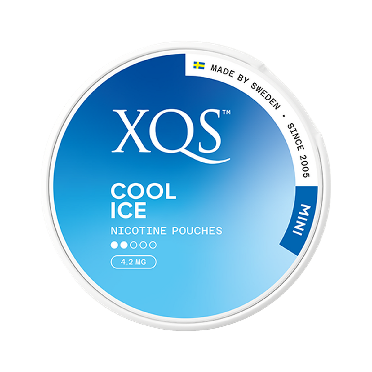 XQS Cool Ice Mini | Bäst före: 07/10/2026 can, front