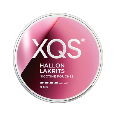 XQS Hallon Lakrits Strong can, front