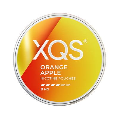 XQS Orange Apple 8mg can, front