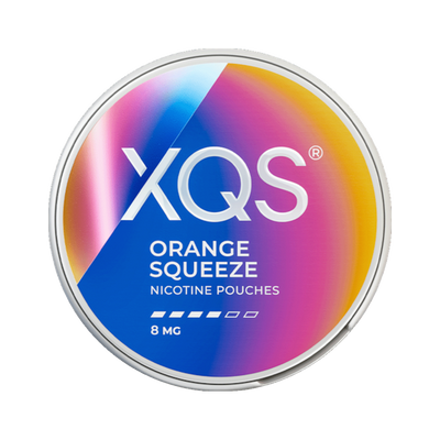 XQS Orange Squeeze Strong can, front