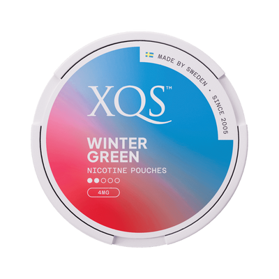 XQS Wintergreen Light can, side