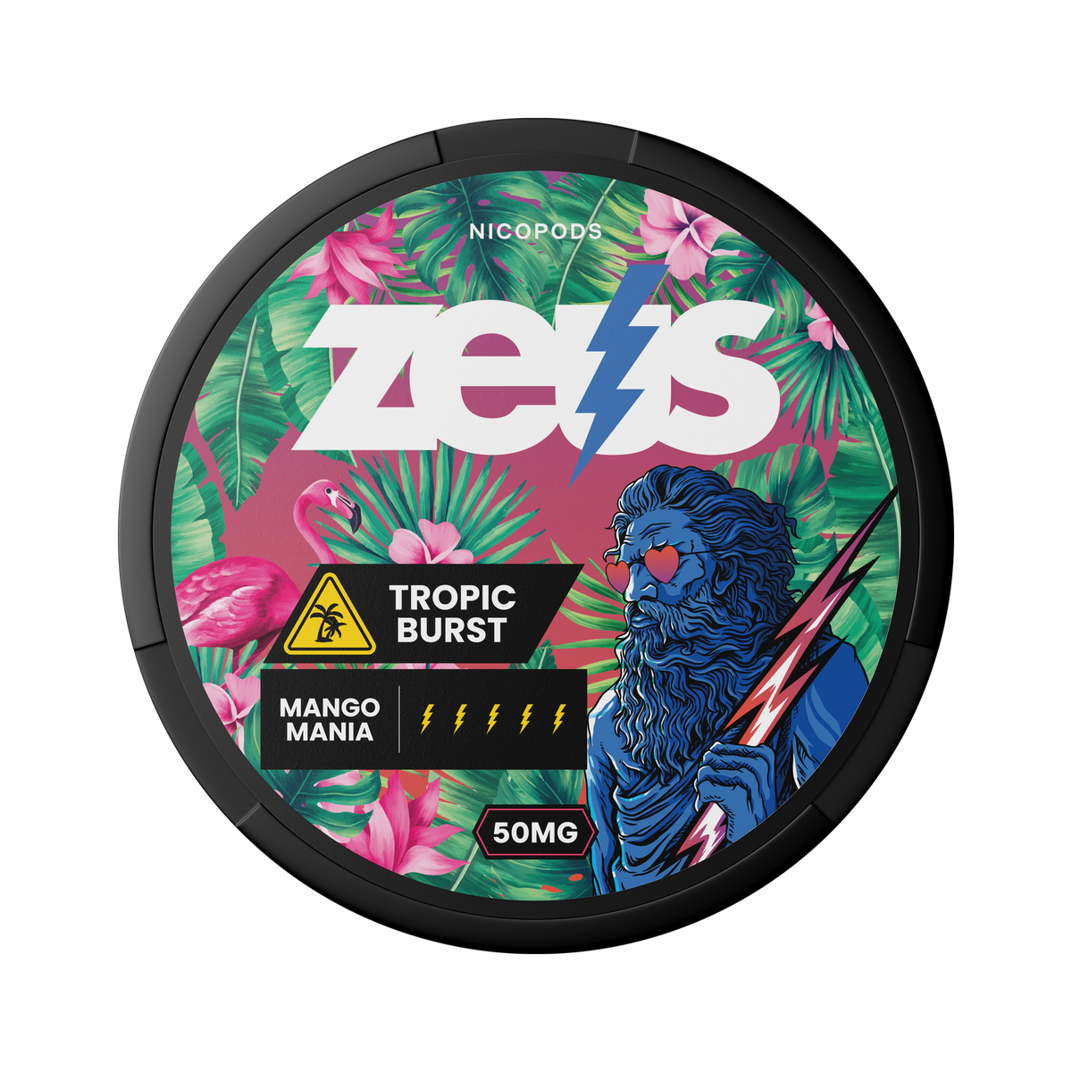 ZEUS Tropic Burst Extra Strong can, front
