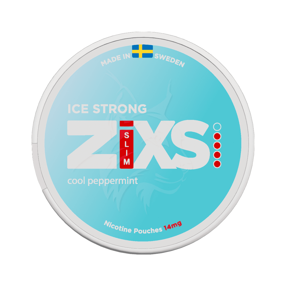Zixs Ice Slim can, front