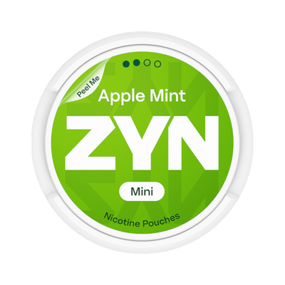 ZYN Apple Mint Mini 6mg (S4) | Bäst före: 14/09/2026 can, front