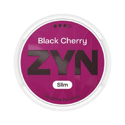 ZYN Black Cherry Slim 9mg (S3) can, front