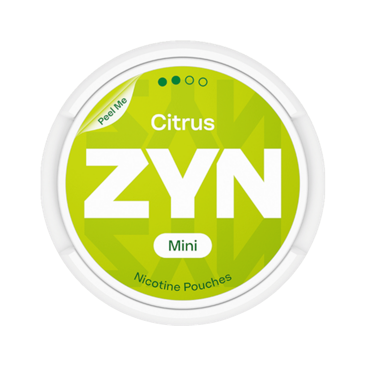 ZYN Citrus Mini 3mg (S2) can, front