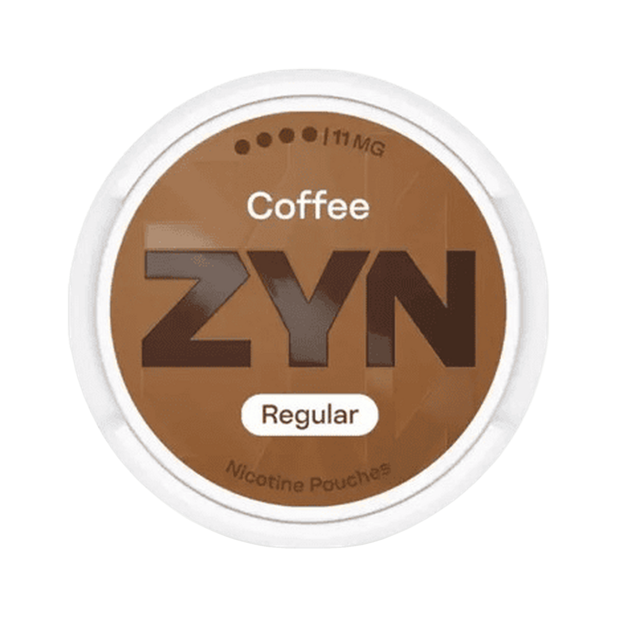 ZYN Coffee Regular 11mg (S4) can, front