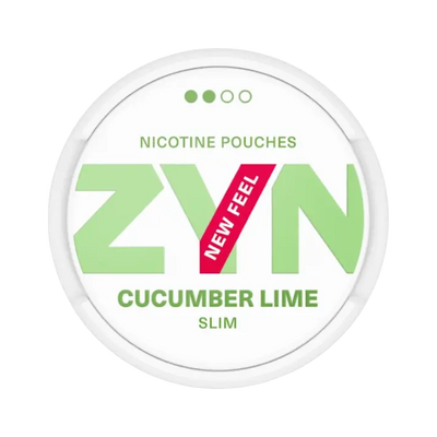 ZYN Cucumber Lime Slim 6.5mg (S2) can, front