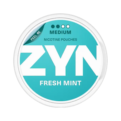 ZYN Fresh Mint Slim 6mg (S2) can, front
