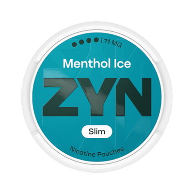ZYN Menthol Ice Slim 11mg (S4) can, front
