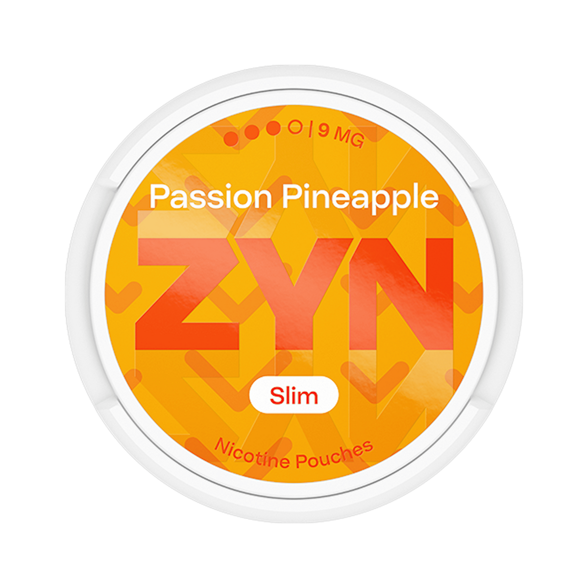 ZYN Passion Pineapple Slim 9mg (S3) nikotinpåsar, dosa