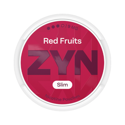 ZYN Red Fruits Slim 9mg (S3) can, front