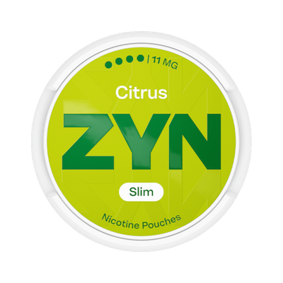 ZYN Citrus Slim 11mg (S4) can, front