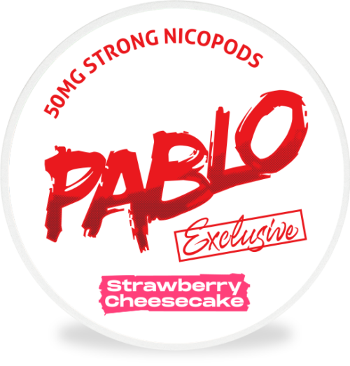 PABLO Exclusive Strawberry Cheesecake 50mg
