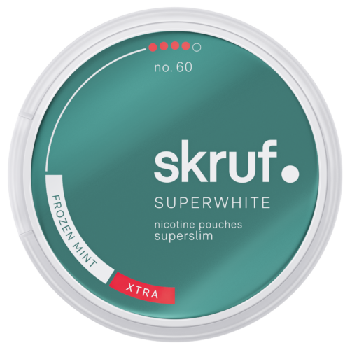 Skruf Super White Frozen Mint no60