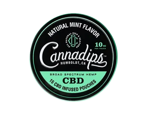 CANNADIPS Natural Mint CBD