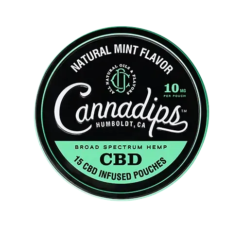 CANNADIPS Natural Mint CBD