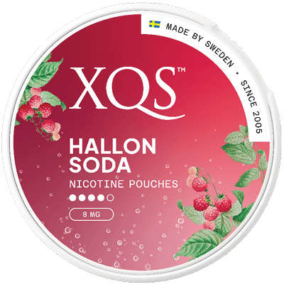 XQS Hallonsoda Strong 1 XQS Hallonsoda Strong